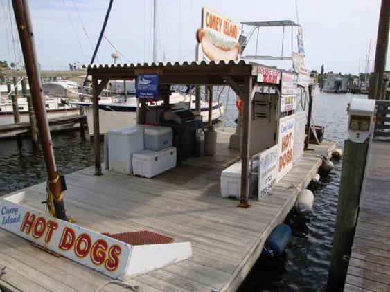 World Famous Coney Island Hot Dog Boat of Stuart Florida