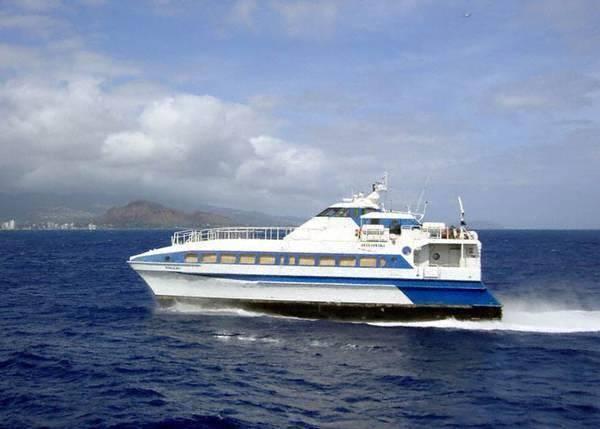 Foilcatgh Speed Ferry (JSS), Honolulu