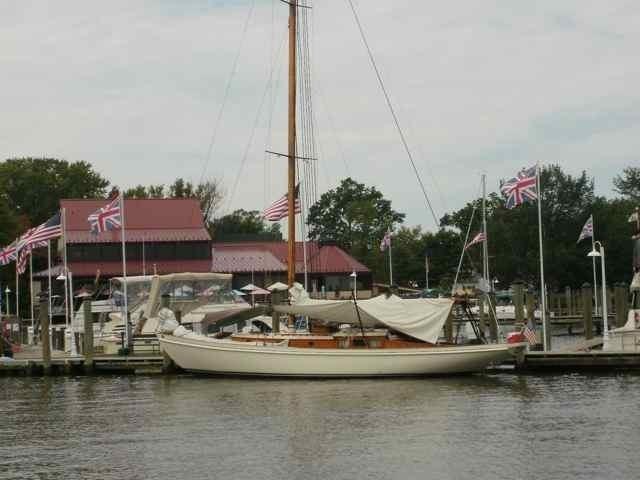 Classic Philip Rhodes Yacht , Windmill Point