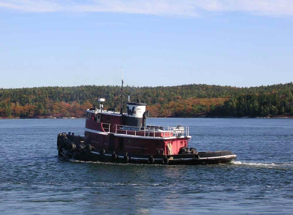 Model Bow Tug 1750 HP - Harbor Tugboat Tug Boat, East Port
