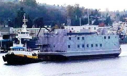 US Navy BARGE, Seattle