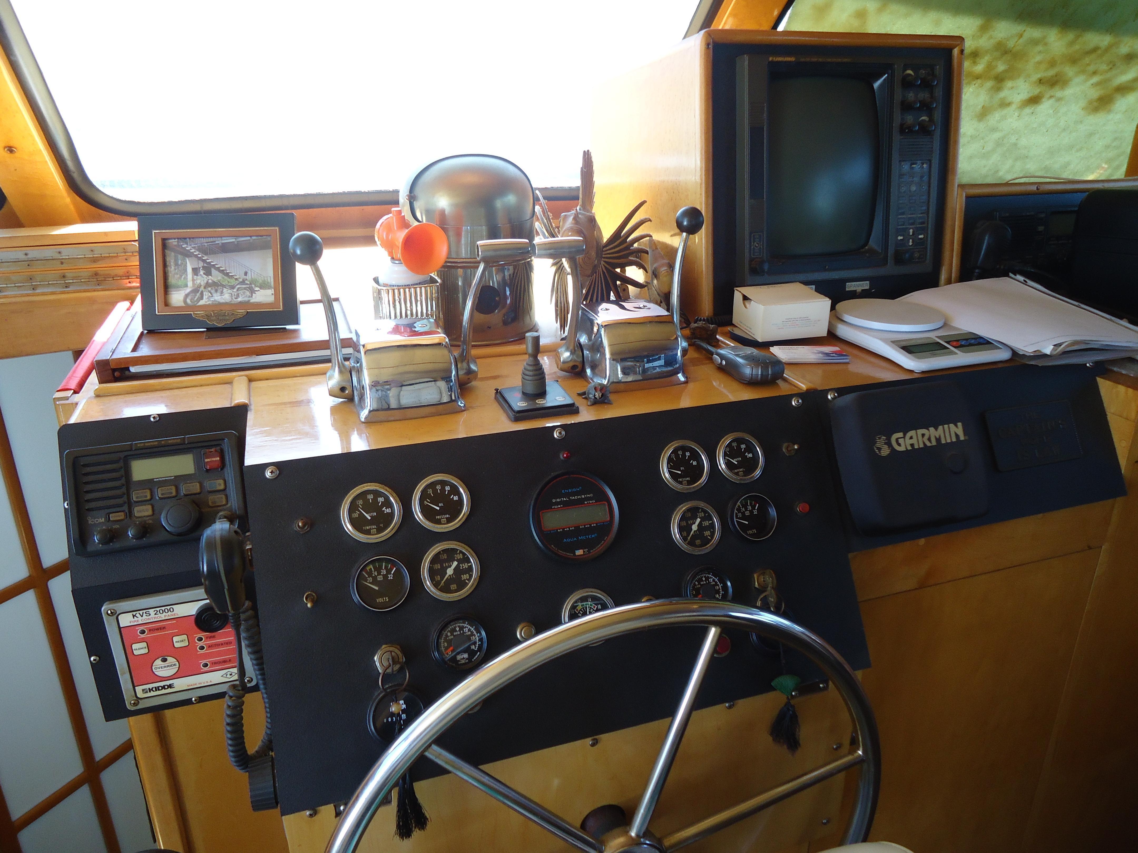 Ed Monk, Jr. - 57 Raised Pilothouse Motor Yacht, Wilmington