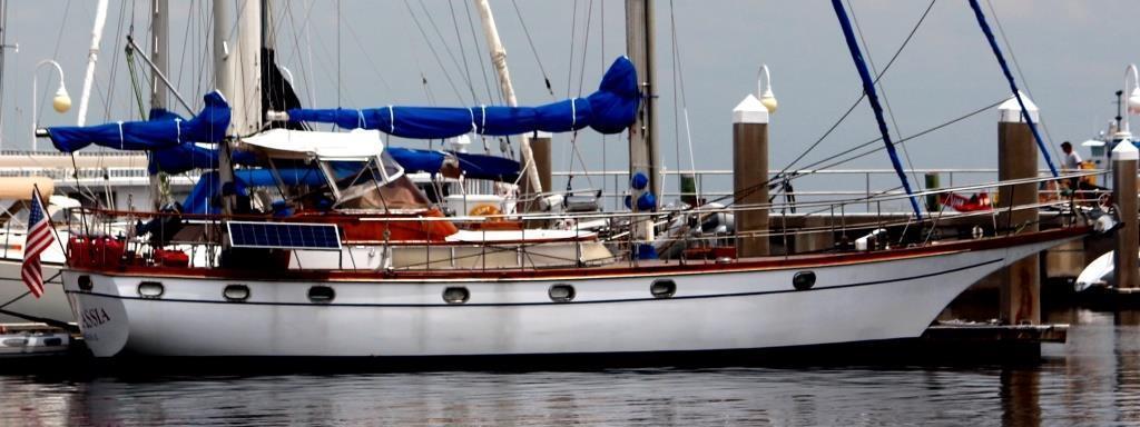 Dutch Built Fiberglass 49' Ketch MotorSailer, St Petersburg