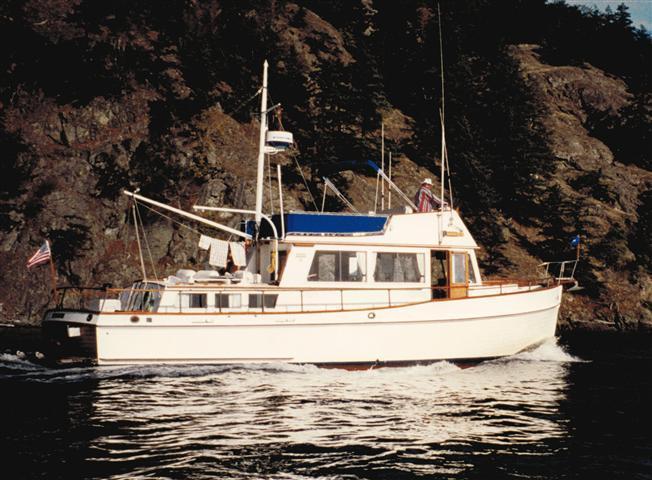 Grand Banks 42 - Twin Deere's, Anacortes - Skyline