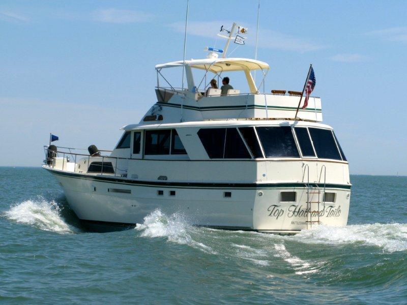 Hatteras 53 Motor Yacht Stabilized, Catawba Island
