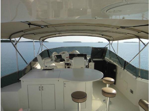 Hatteras 74 Sport Deck Motor Yacht,