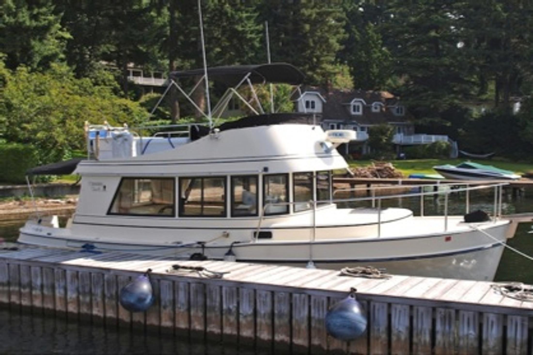 Camano 31 Trawler Troll, Seattle - At Our Docks