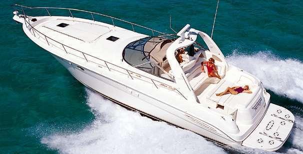 Sea Ray 460 Sundancer, CAT Engines