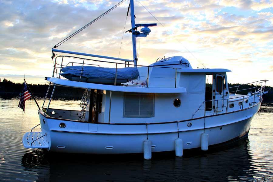 Kadey Krogen 39 Pilothouse Trawler, Lopez Island