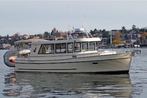 Camano 31 Trawler Gnome, Seattle - At Our Docks