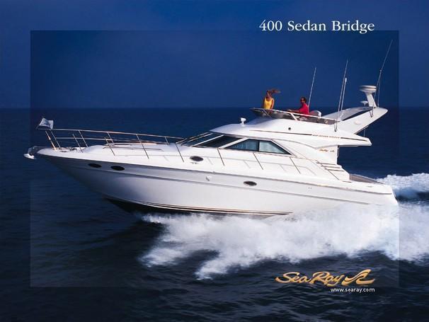 Sea Ray 400 Sedan Bridge, Huntington Beach