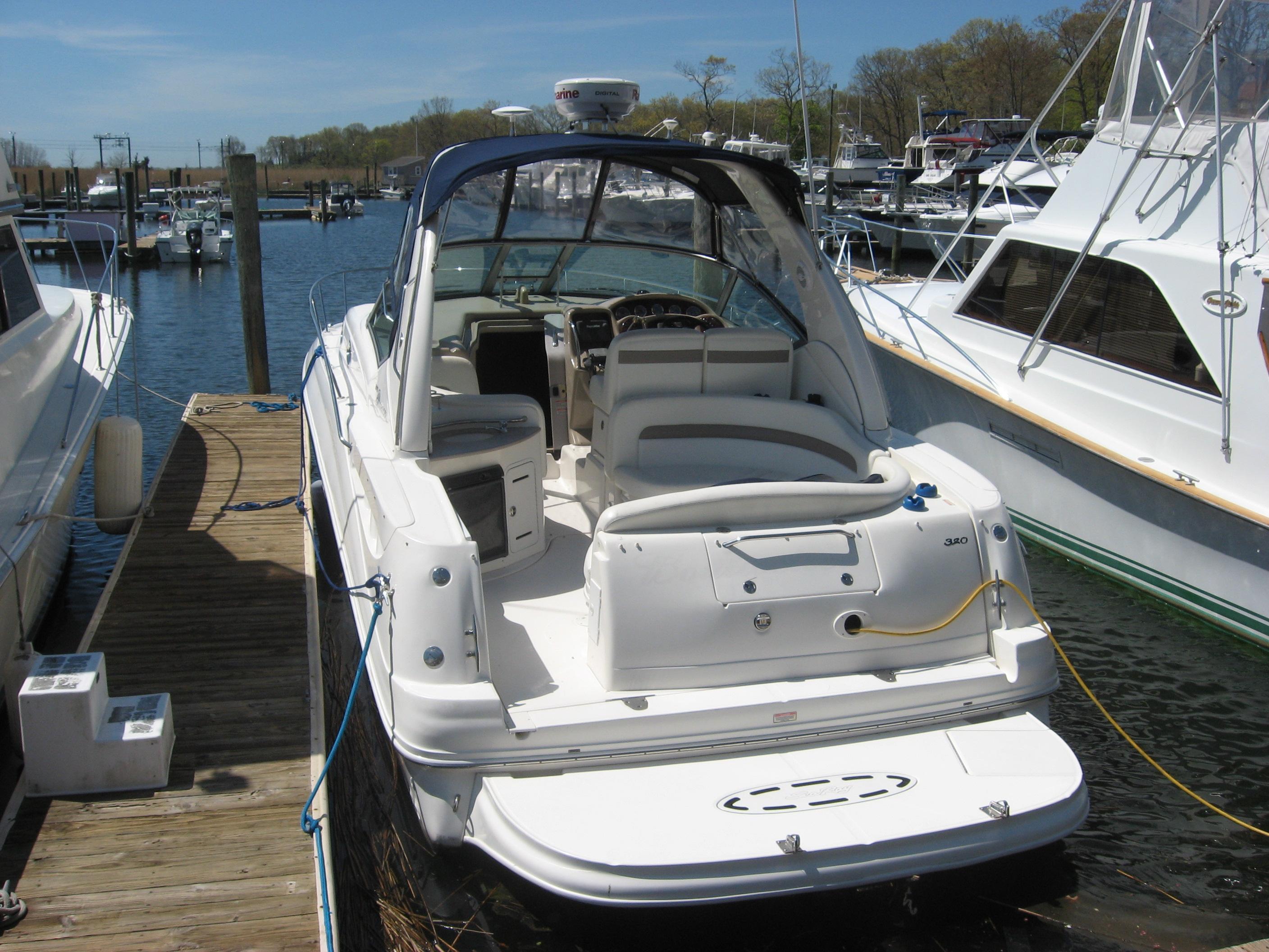 Sea Ray 320 Sundancer 6.2L engines, Bellport