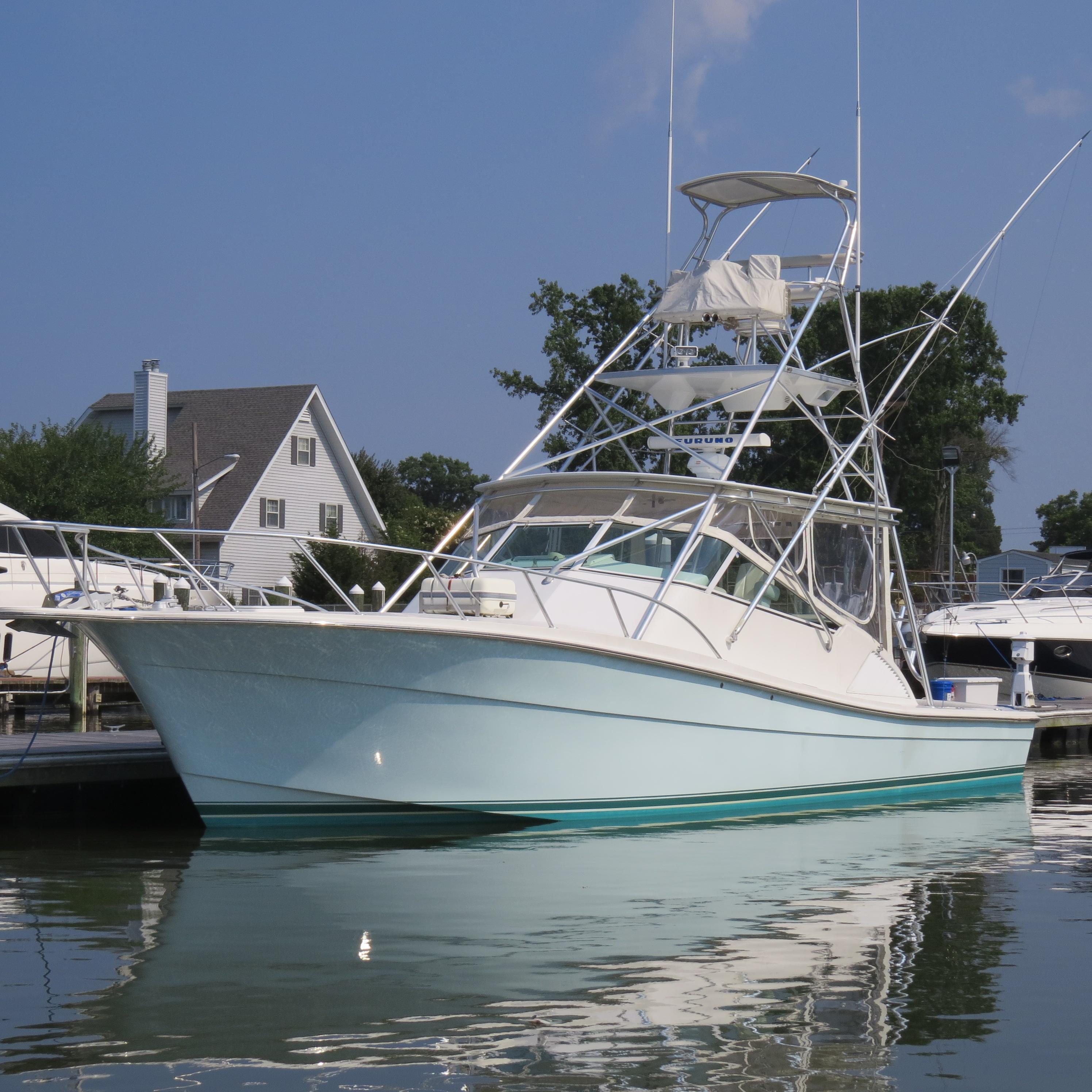 Topaz 40 Express, At Our Docks in Hampton