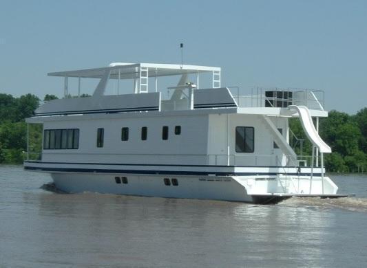 Darling Custom Houseboat, Gilbertsville