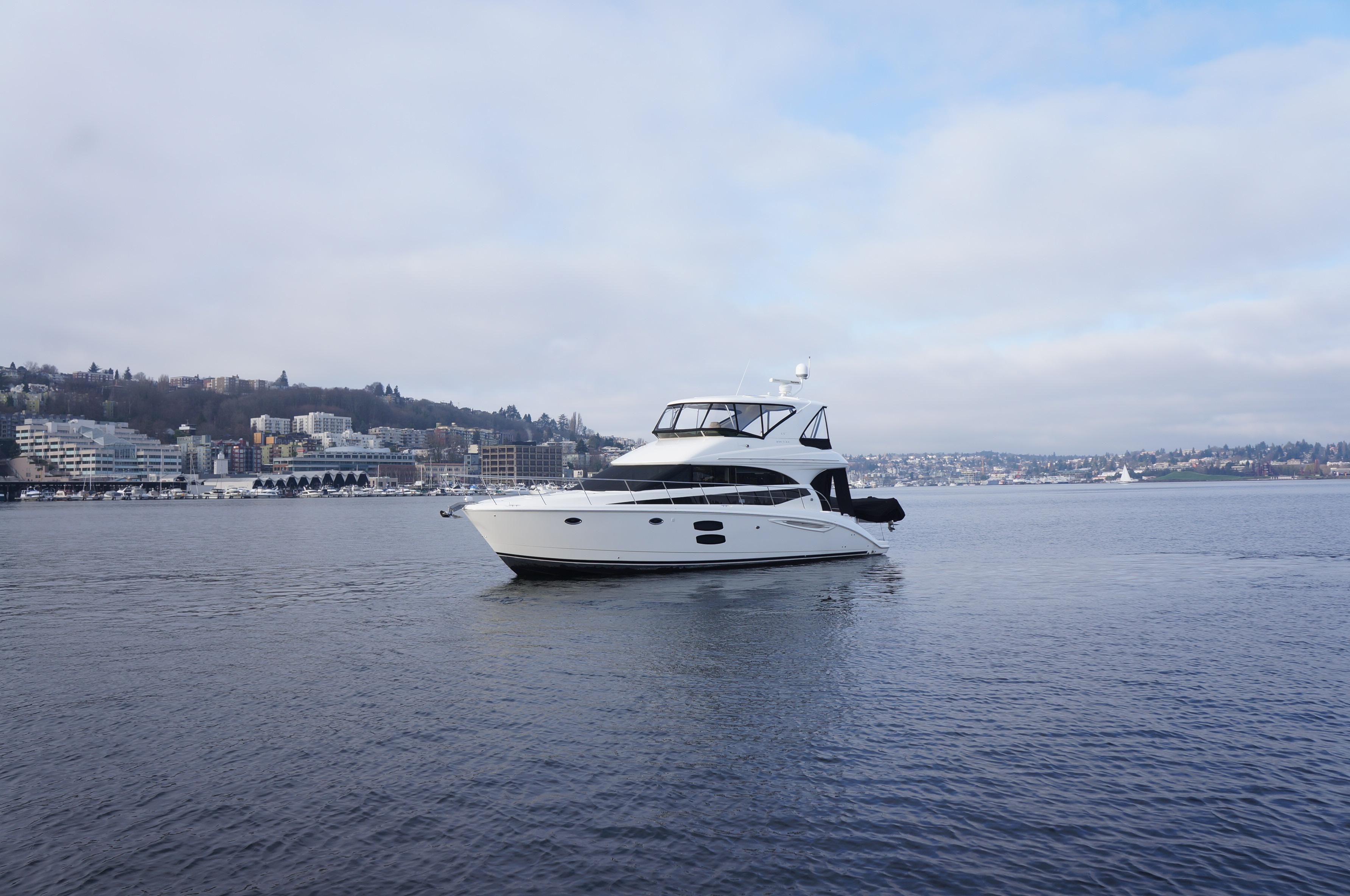 Meridian 441 Sedan, Seattle (our dock)