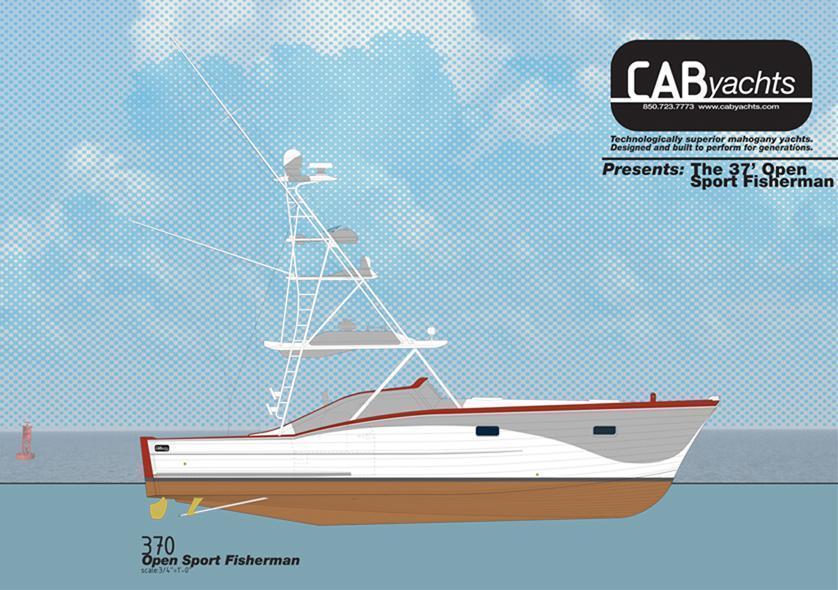CAB Yachts 370 Open Sport Fisherman, Orange Beach