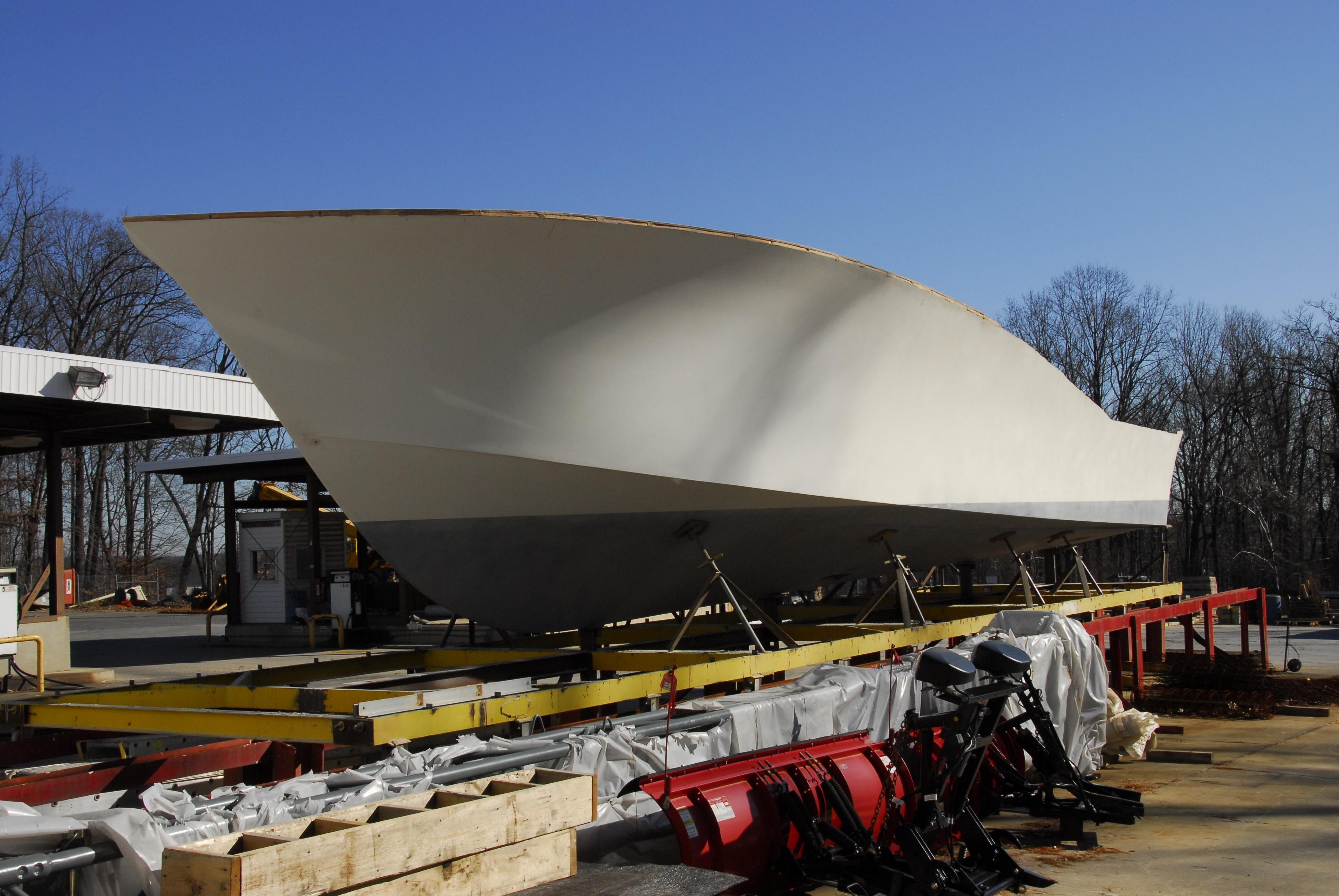 Custom Donald Blount designed hull, White Marsh
