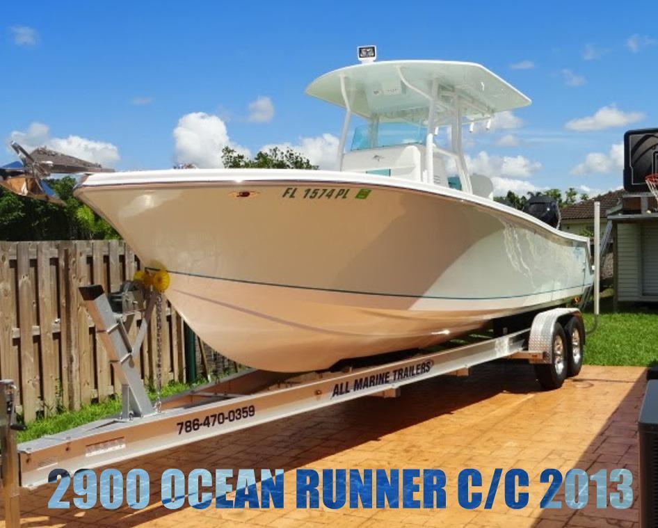 Ocean Runner 2900 C/C Open Fisherman, Miami