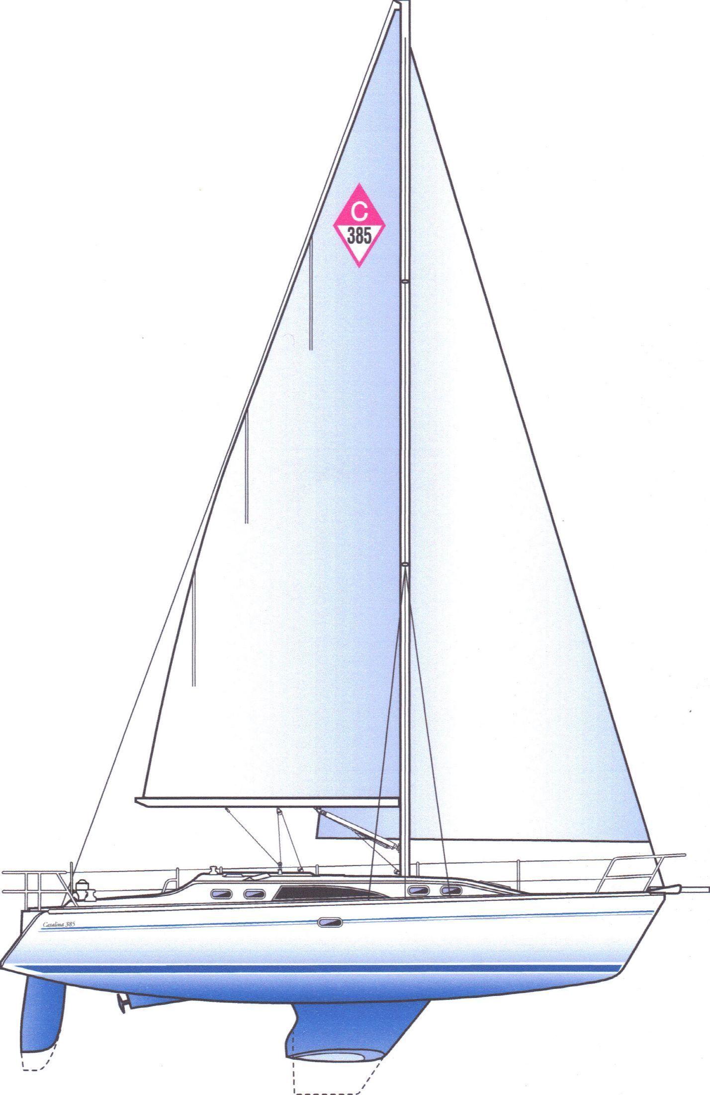 Catalina 385, Kemah