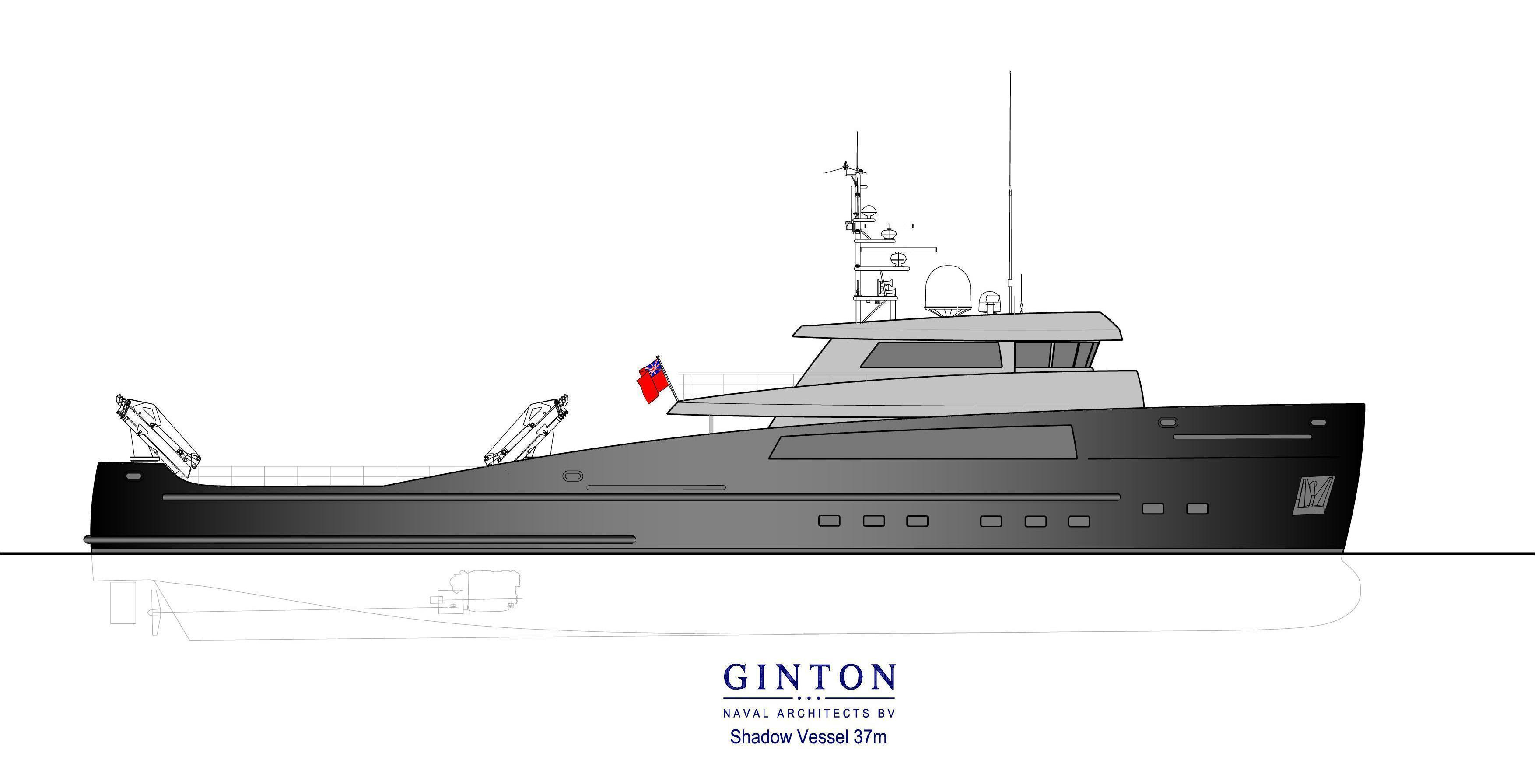 Fifth Ocean Yachts Ginton shadow vessel