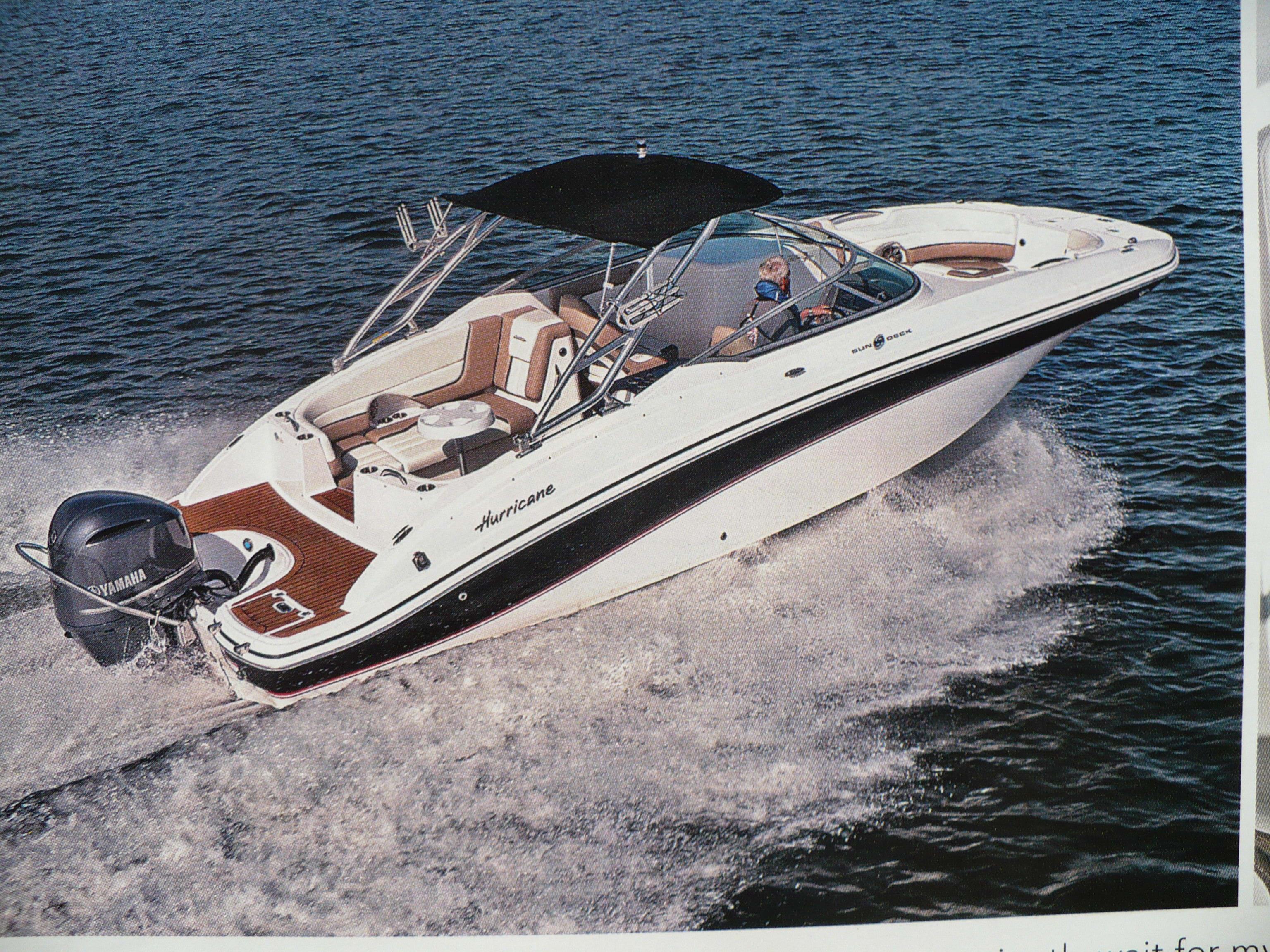 Hurricane Deck Boat SD 2690 OB, Daytona Beach/Holly Hill