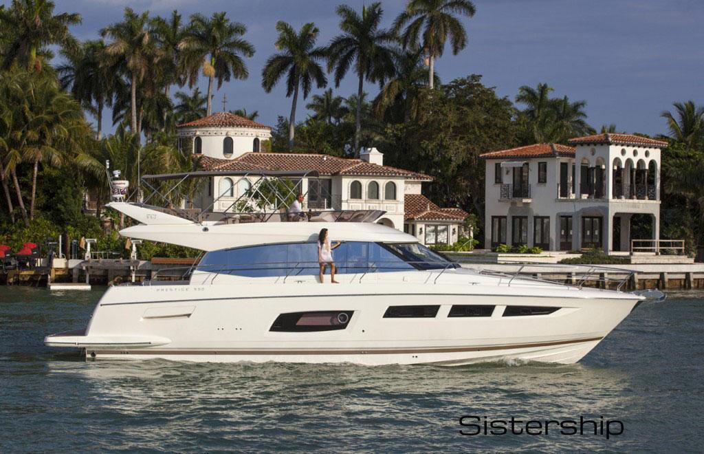 Prestige Yachts 550 ybridge