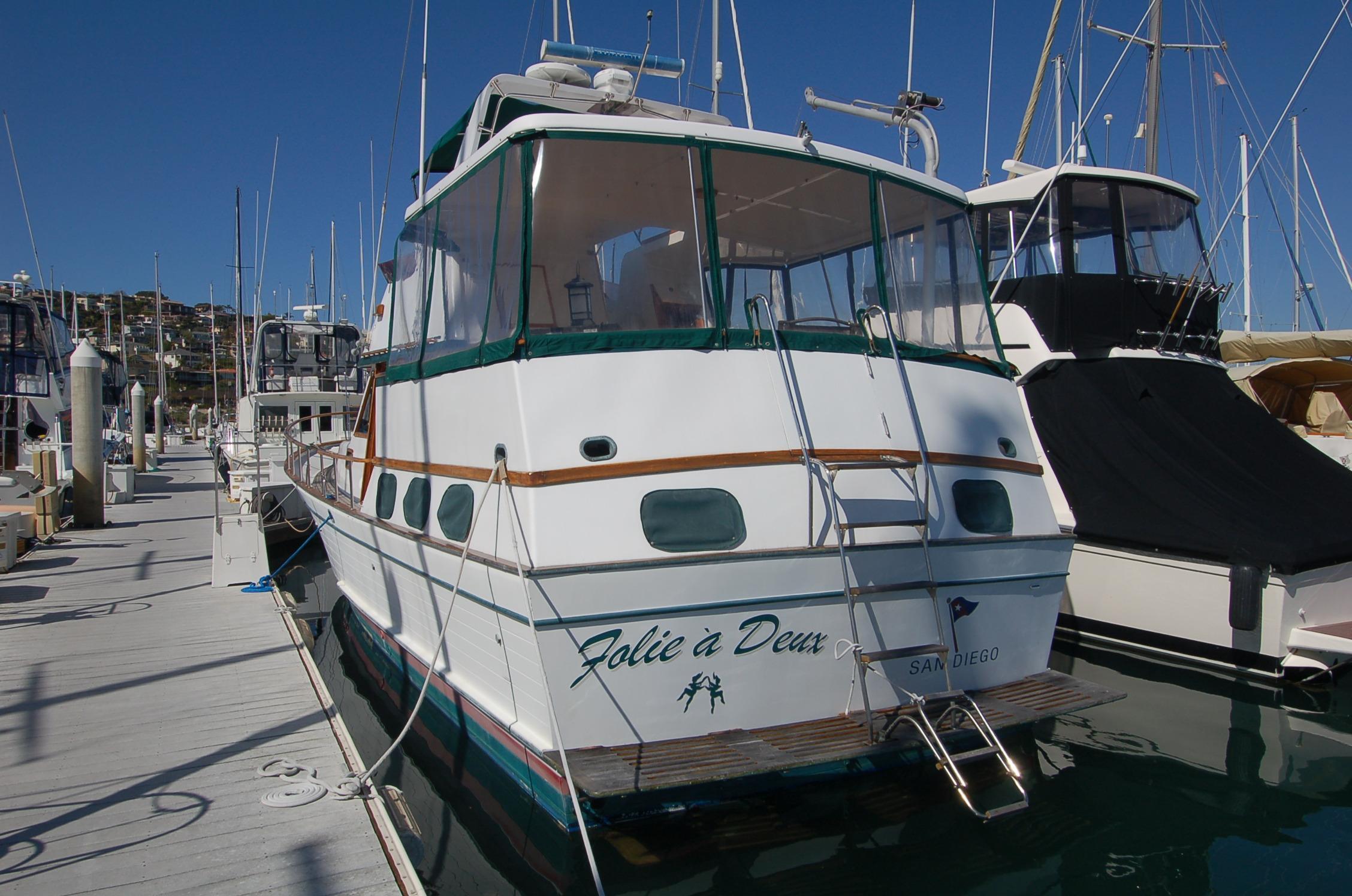 Marine Trader 43 aft bin, Dana Point