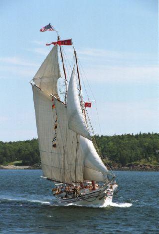Classic schooner, Rockland