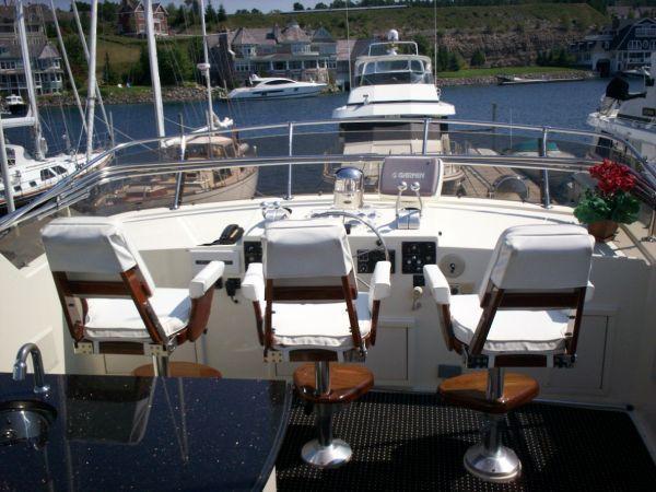 Hatteras 56 Wide Body Motor Yacht, Charlevoix