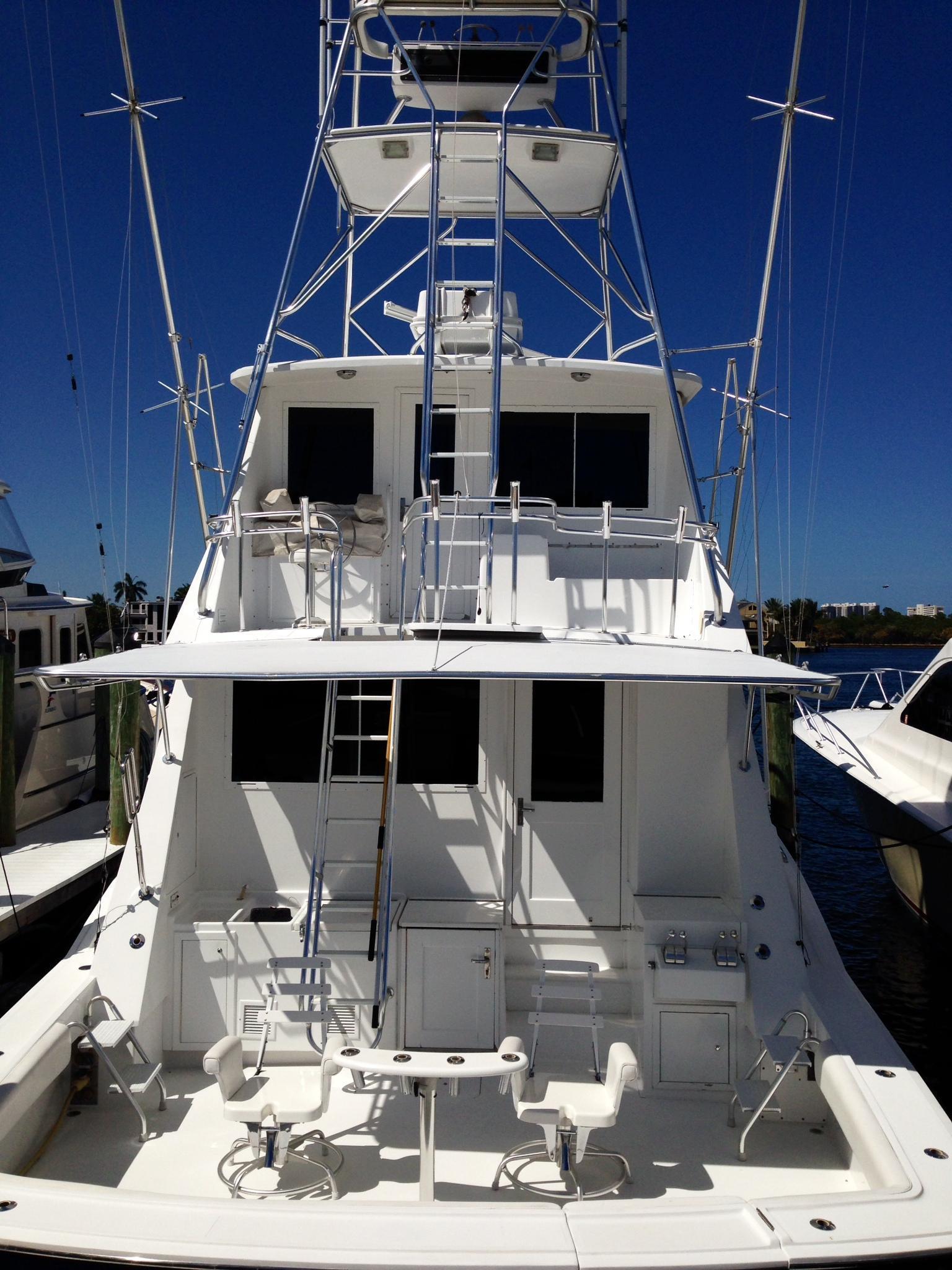 Hatteras Convertible Enclosed ybridge with Tower, Ft. Lauderdale