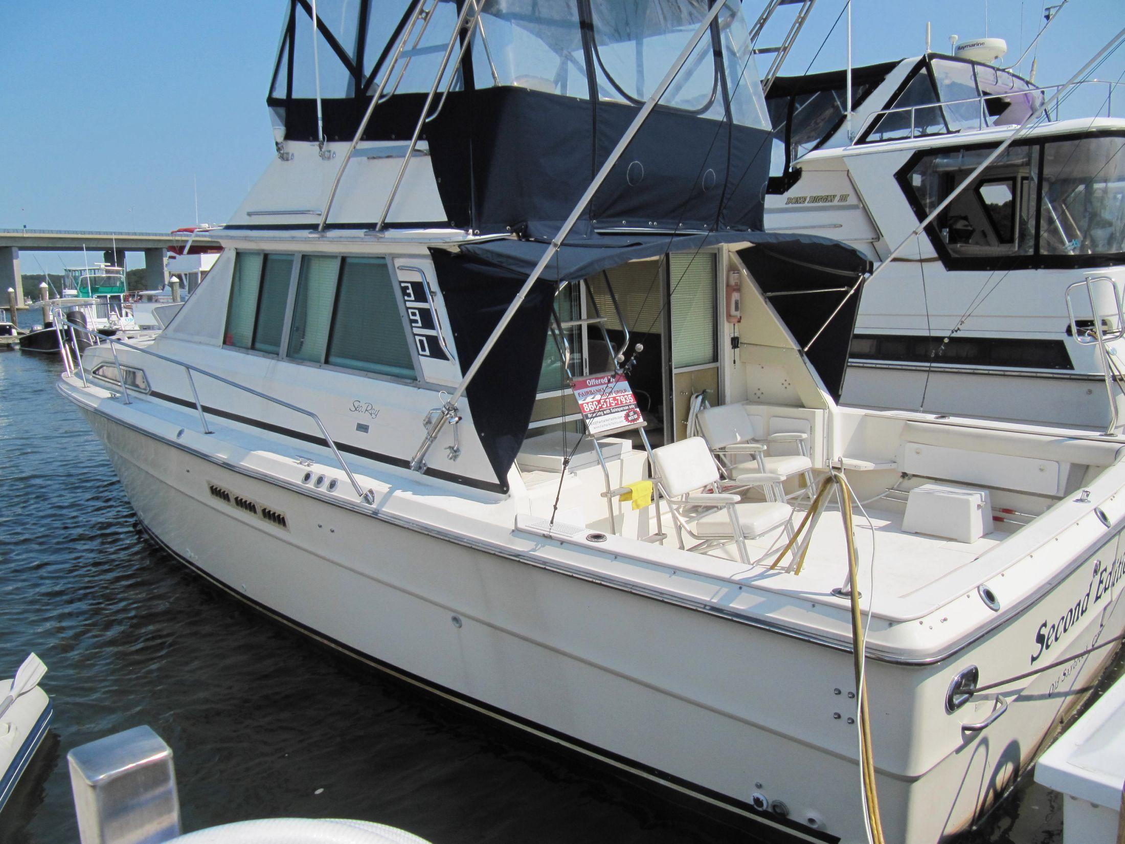 Sea Ray 390 Sport Fisherman, Old saybrook