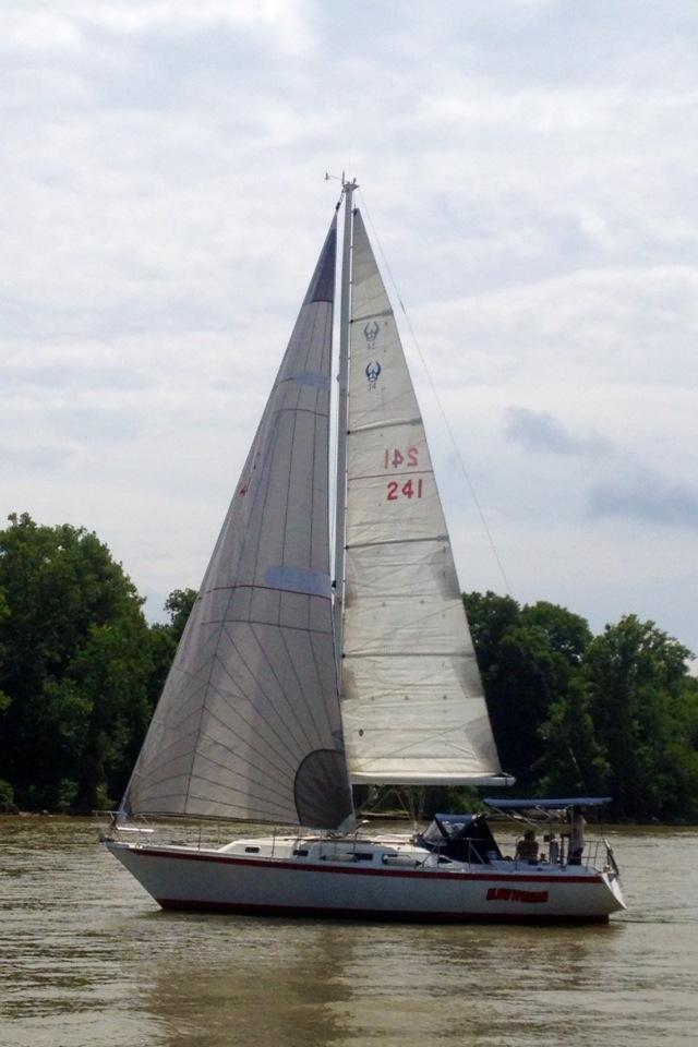 Ericson 34 Sailboat, Louisville