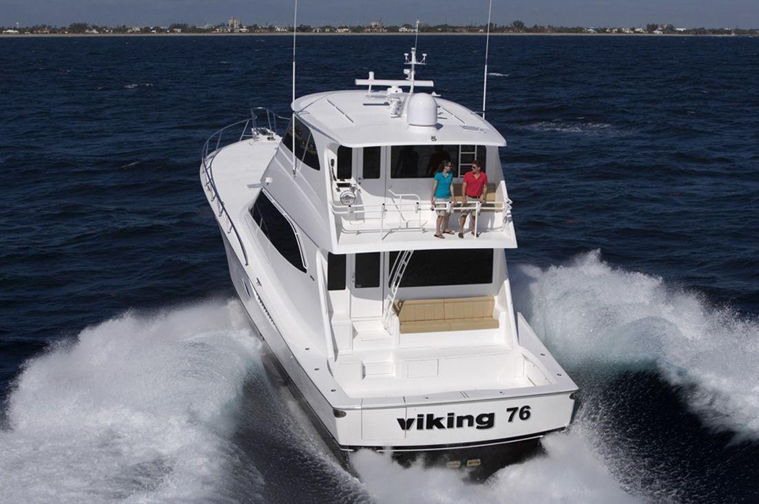 Viking Yachts 76 Enclosed Bridge Convertible