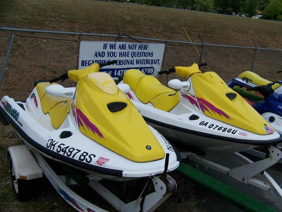 1996 Sea Doo GTI 3 SEATERS (PAIR)