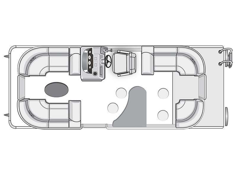 2014 Sylvan rage Cruise 8524 LZ PB