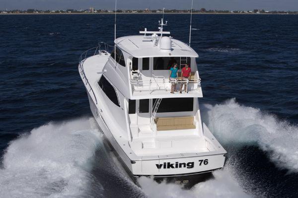 2014 Viking Yachts 76 Enclosed Bridge Convertible