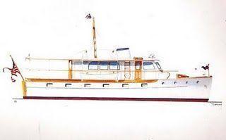 1946 Trumpy Houseboat