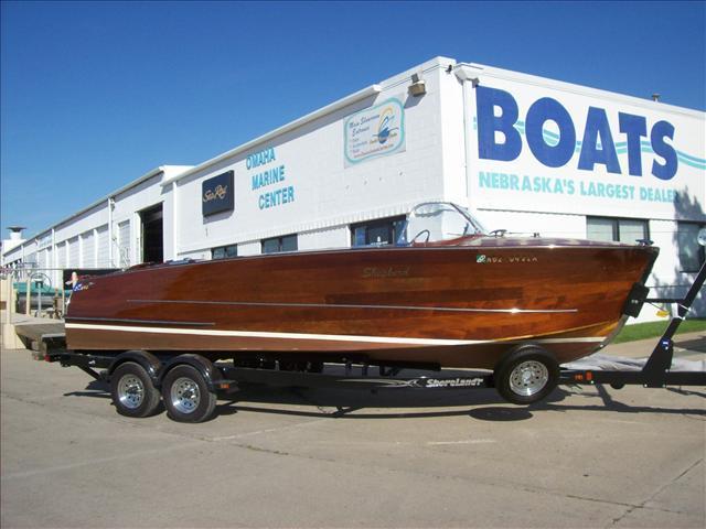 1961 Shepherd Boats Vintage Wood Boat Model 110 22ft