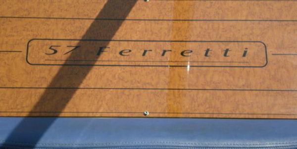 2000 Ferretti 57 ybridge
