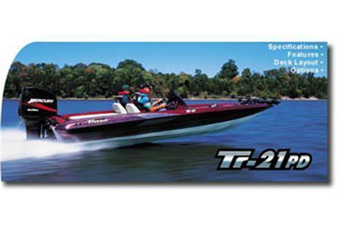 2002 Triton Tournament Bass Boats TR-21PD
