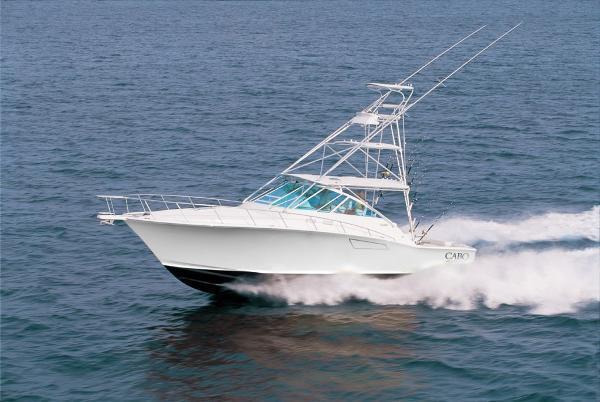 2008 Cabo 40 Express w/Tower, 300 hrs