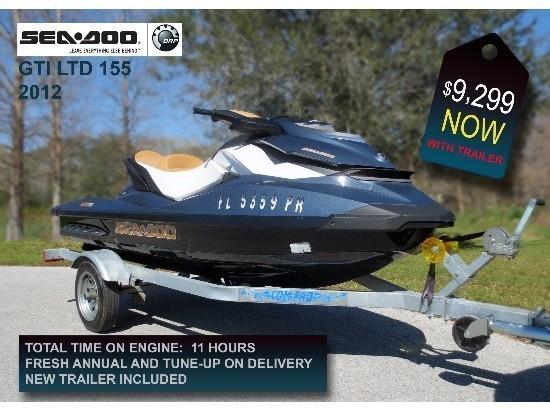 2012 Sea Doo GTI 155 LTD