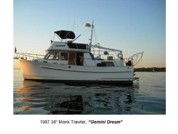 1987 Monk Trawler 36