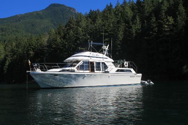 1988 Canoe Cove 42 Aft Cabin Cockpit