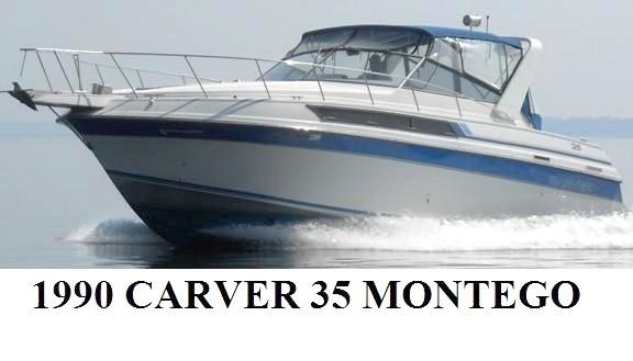 1990 Carver 35 Montego Great Condition Turnkey