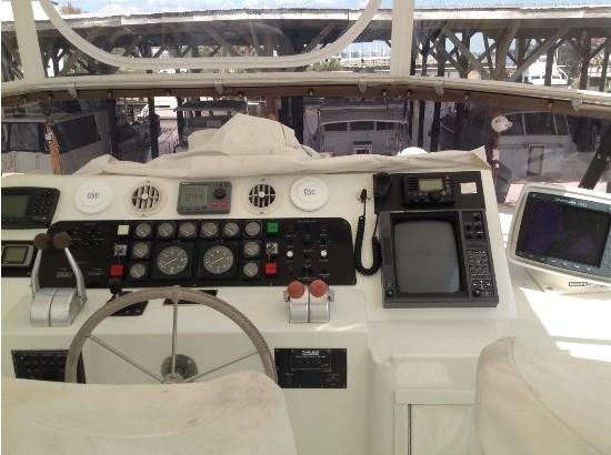 1990 Hatteras Cockpit Motor Yacht
