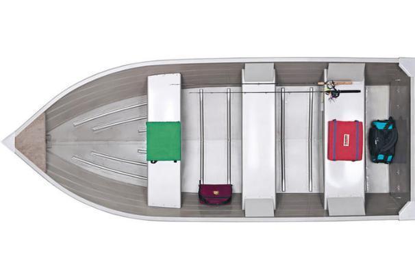 2012 Tracker Guide V-14 Deep V Boat