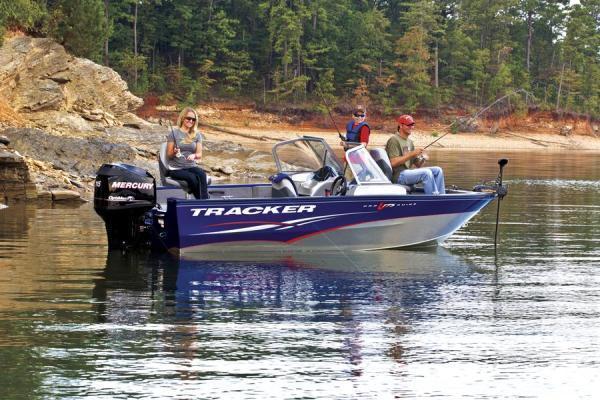 2012 Tracker Pro Guide V-175 WT w/ 90 XL OptiMax and Trailer  Portage