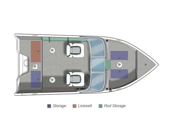 2014 Crestliner 1650 WT Fish Hawk