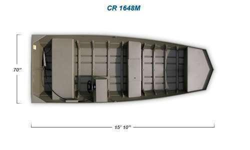 2014 Crestliner CR 1648MT JON